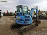 2013 Yanmar VIO57 mini excavator, front three-quarter view