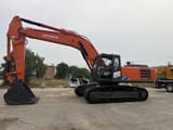 2024 Hitachi Zaxis 350H crawler excavator, side view
