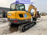 2026 XCMG XE60GPRO crawler excavator, rear three-quarter view
