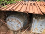 2002 Hitachi HE 280 ICE crawler excavator track drive detail