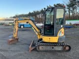 2013 Komatsu PC26 MR mini excavator, side view