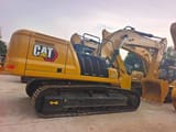 2024 Caterpillar 336 crawler excavator, rear three-quarter view