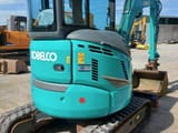 2016 Kobelco SK28SR-6 mini excavator, rear three-quarter view