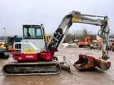2018 Takeuchi TB280FR crawler excavator, side view