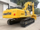 2023 Komatsu PC360 crawler excavator, rear three-quarter view