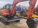2020 Doosan DX60 crawler excavator, front three-quarter view
