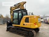 2022 Caterpillar 313-07B crawler excavator, rear three-quarter view