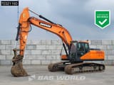 2018 Doosan DX255LC-5 crawler excavator, side view