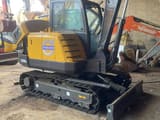 2023 Volvo EC60D mini excavator, side profile view