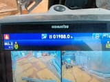 2022 Komatsu PC88MR-11EO mini excavator interior monitor view