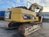 2008 Caterpillar 323D L crawler excavator, rear three-quarter view