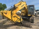 1998 Furukawa 730 LS-TRONIC crawler excavator, front three-quarter view
