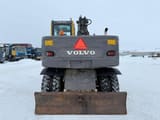 2004 Volvo EW140B wheel excavator, rear view