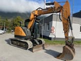 2018 CASE CX75C SR crawler excavator, side view