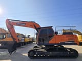 2024 Doosan DX300LC-9C crawler excavator, side profile view