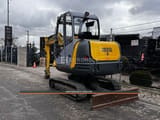 2017 Wacker Neuson 3503 VDS CAB mini excavator rear three-quarter view