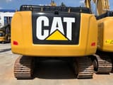 2016 Caterpillar 326FLN crawler excavator, rear view