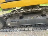 2021 Komatsu PC200 crawler excavator undercarriage view