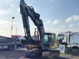 2004 Volvo EC160B NLC crawler excavator, front three-quarter view