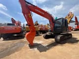 2016 Hitachi ZX120 crawler excavator, front three-quarter view