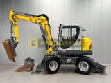 2021 Wacker Neuson EW100 wheel excavator side view