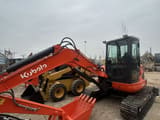 2024 Kubota U55-4 mini excavator, side profile view