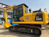 Escavatore cingolato Komatsu PC220 del 2018, vista laterale