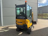 2024 XCMG XE20E mini excavator, rear three-quarter view