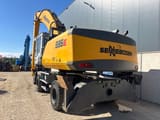 2015 Sennebogen 835E material handler, rear three-quarter view