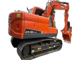 2023 Doosan DX150LC-9C crawler excavator, rear three-quarter view