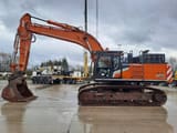 2021 Hitachi ZX490 LCH-7 crawler excavator, side view