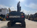 2020 Hyundai HX220HD crawler excavator, rear view