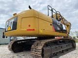 2020 Caterpillar 330D2L crawler excavator, rear three-quarter view