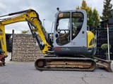 2011 Wacker Neuson 6003 RD mini excavator, side view