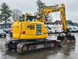 2014 Komatsu PC138US crawler excavator, rear three-quarter view