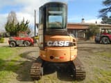 2010 CASE CX36B mini excavator rear view