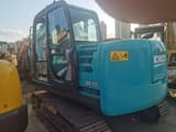 2018 Kobelco SK75 Mini Excavator rear three-quarter view