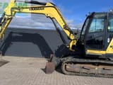 2018 Yanmar SV100 crawler excavator, side view