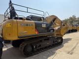 2025 Caterpillar 329D2L crawler excavator, rear three-quarter view