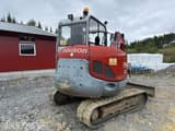 2008 Neuson 6003 mini excavator, rear three-quarter view