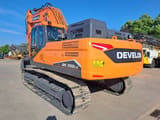 2025 Develon DX300LC-7M crawler excavator, rear three-quarter view
