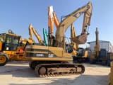 2014 Caterpillar 320BL crawler excavator, rear three-quarter view