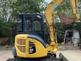 2023 Komatsu PC40MR mini excavator, side view