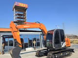 2024 Hitachi ZX70 mini excavator, side profile view