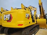 2026 Caterpillar 320GC crawler excavator rear three-quarter view