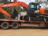 2025 Hitachi ZAXIS 220LC crawler excavator side view