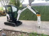 2022 Bobcat E20Z mini excavator, side profile view