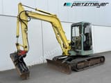 1999 Yanmar VIO50V mini excavator, side view