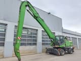 2005 Sennebogen 830 material handler, side profile view