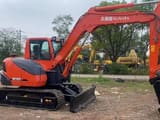 2017 Kubota KX185-3 mini excavator, side profile view